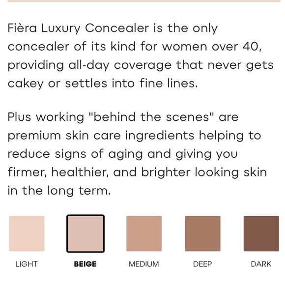 FIERA Luxury Concealer - Neutral Beige - Picture 2 of 9